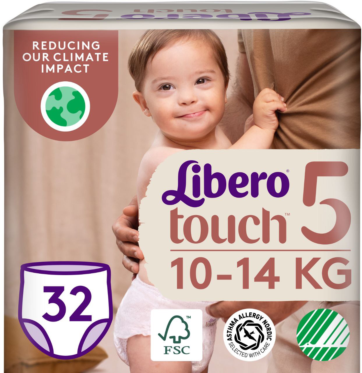 Підгузки дитячі Libero Touch Pants 5 (10-14 кг) 32шт./уп
